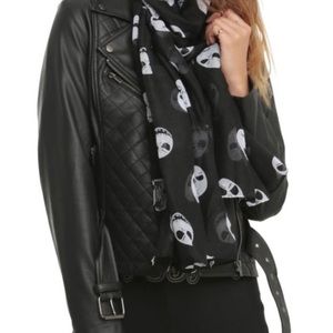 NWOT Jack Skellington Scarf